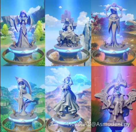 statue sedam(genshin impact)
