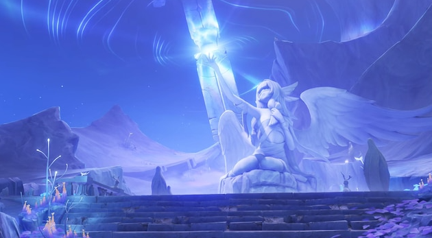 new Columbina statue(genshin impact)